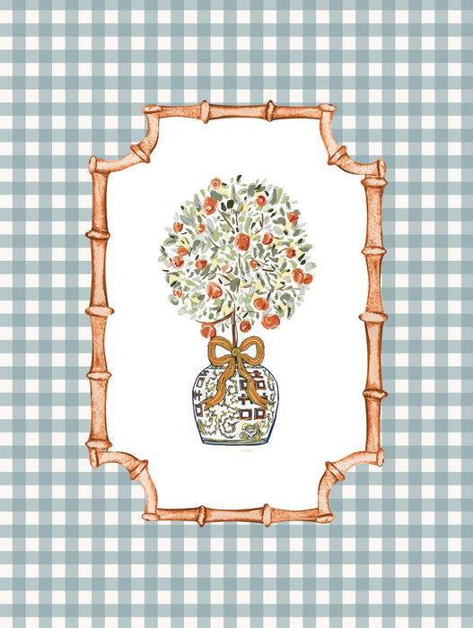 Boxed Folded Notes, Fall Topiary