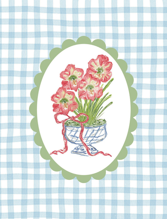 Boxed Folded Notes, Flowers in Vase 1