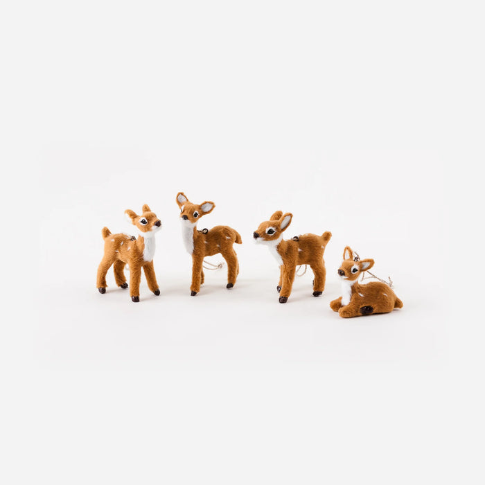 Baby Deer Ornament, 4 Styles
