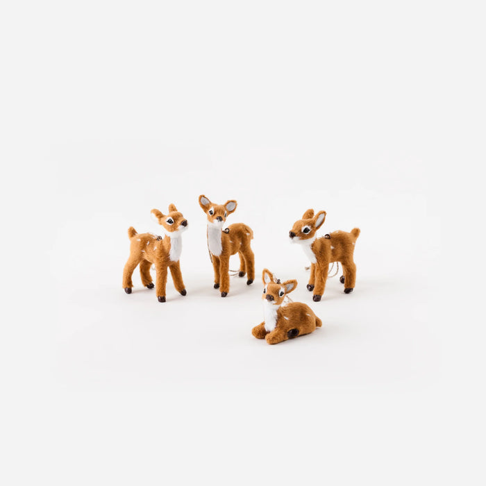 Baby Deer Ornament, 4 Styles