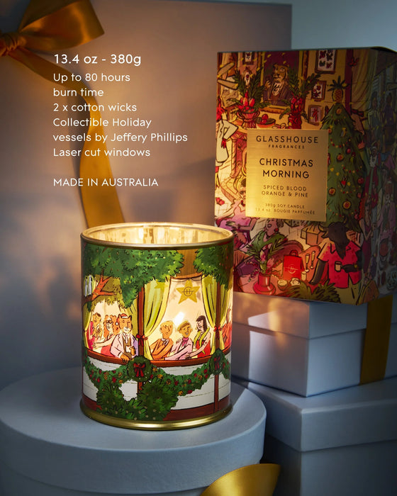 Candle, Christmas Morning