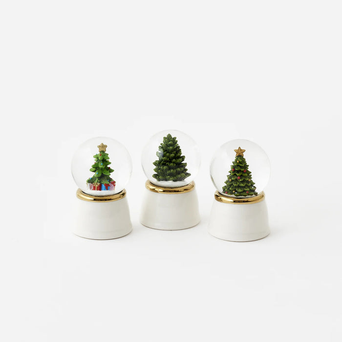 Mini Tree Snow Globe, 3 Styles