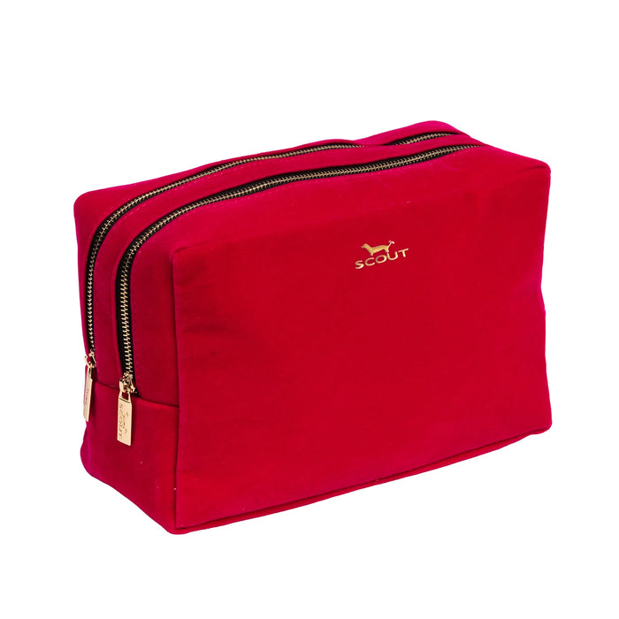 Scout 2-Way Toiletry Bag, Pink Velvet