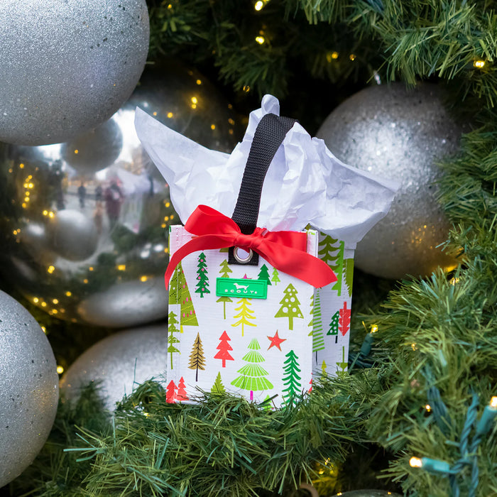 Scout Gift Bag Square, X-Small, Tree Amigos