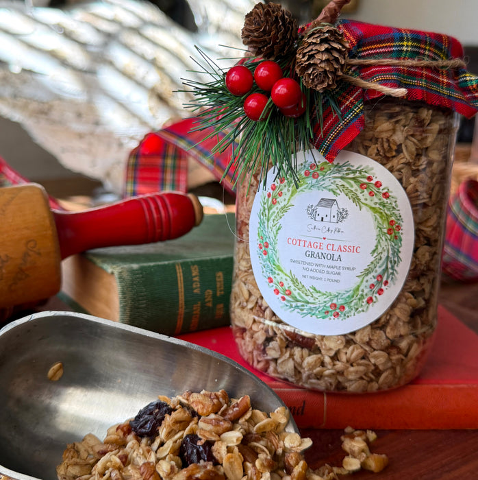 PREORDER: Cottage Classic Granola, Holiday Gift Jar