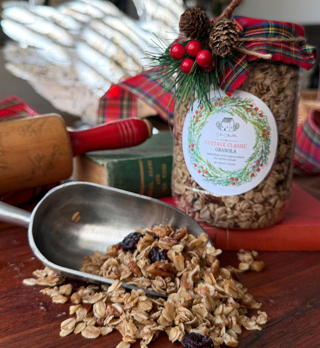 PREORDER: Cottage Classic Granola, Holiday Gift Jar