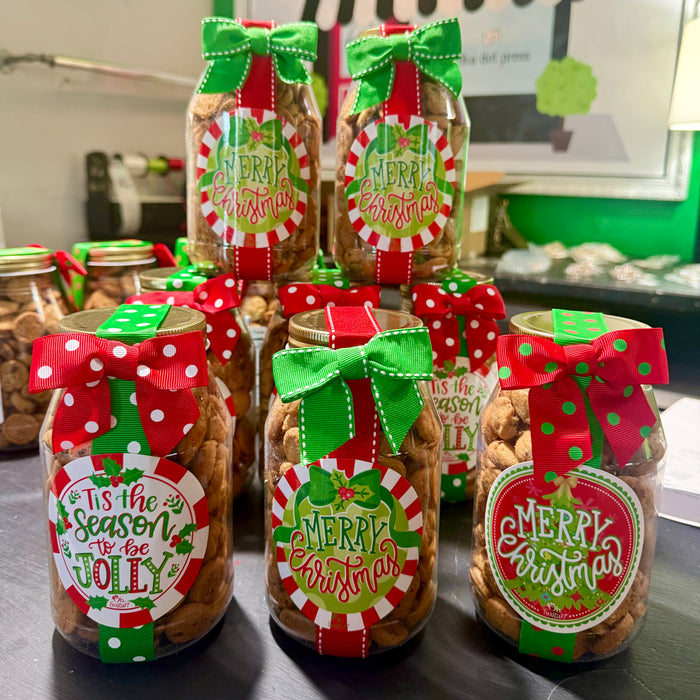 Nams Bits Cookies, Christmas Labels