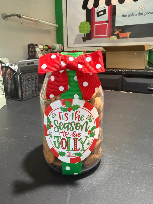Nams Bits Cookies, Christmas Labels