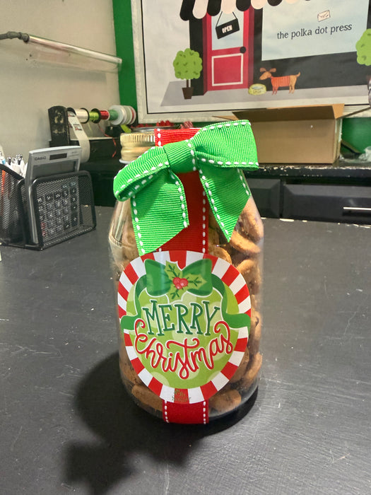 Nams Bits Cookies, Christmas Labels