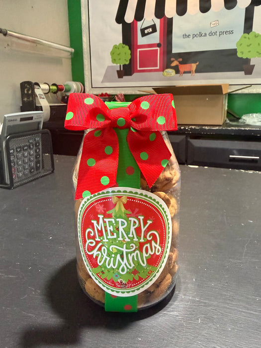 Nams Bits Cookies, Christmas Labels