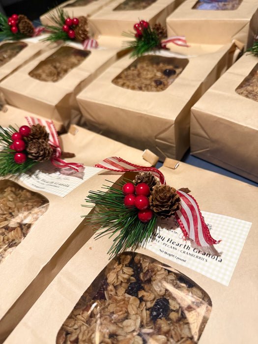 Holiday Hearth Granola, 1 lb Bag