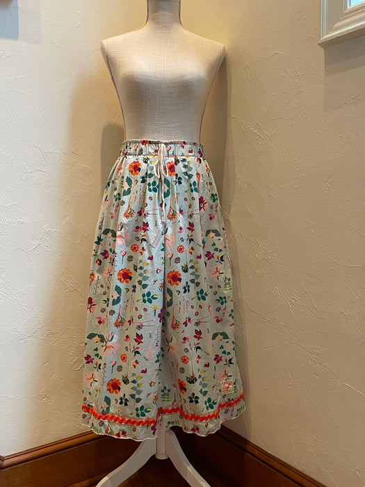 French Market Skirt, Long, Fleur Fleur