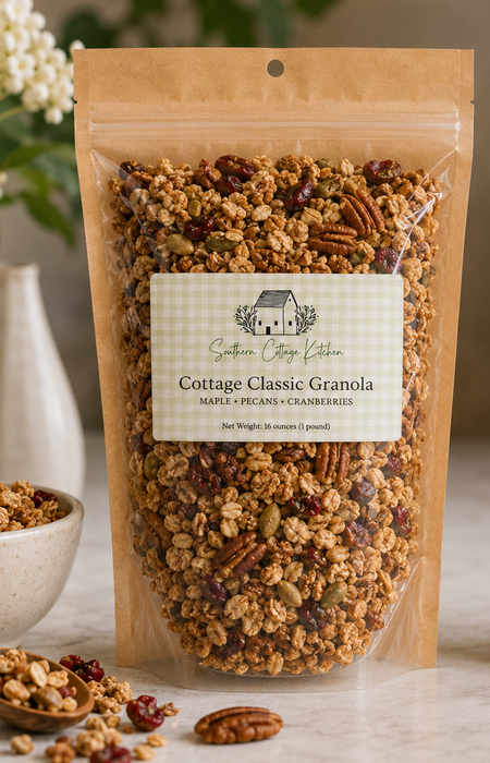 Cottage Classic Granola, 1 lb Bag