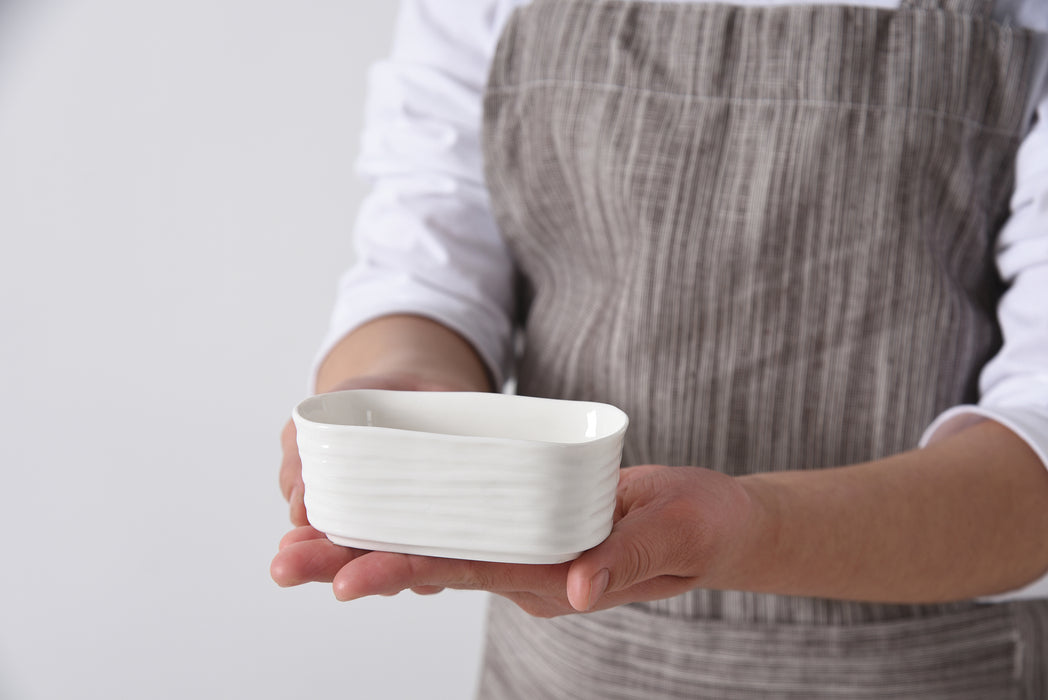 Pampa Bay Mini Condiment Bowl, White