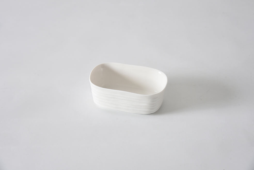 Pampa Bay Mini Condiment Bowl, White