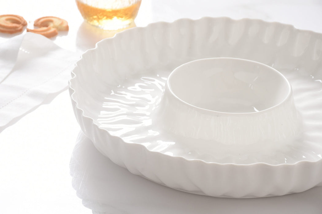 Pampa Bay Chip & Dip, White