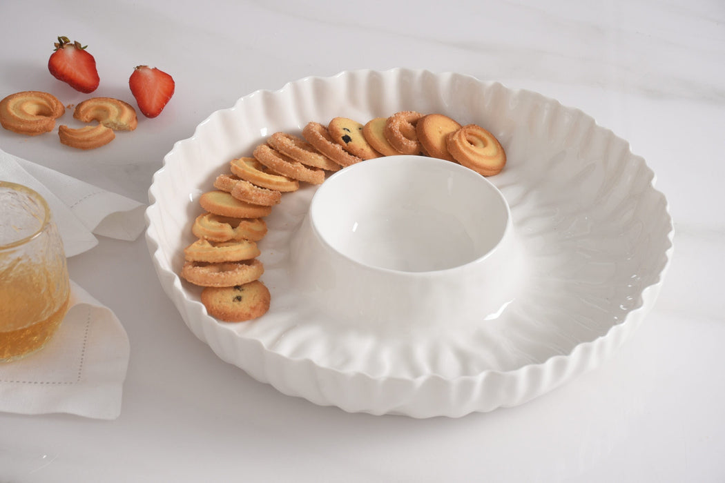 Pampa Bay Chip & Dip, White