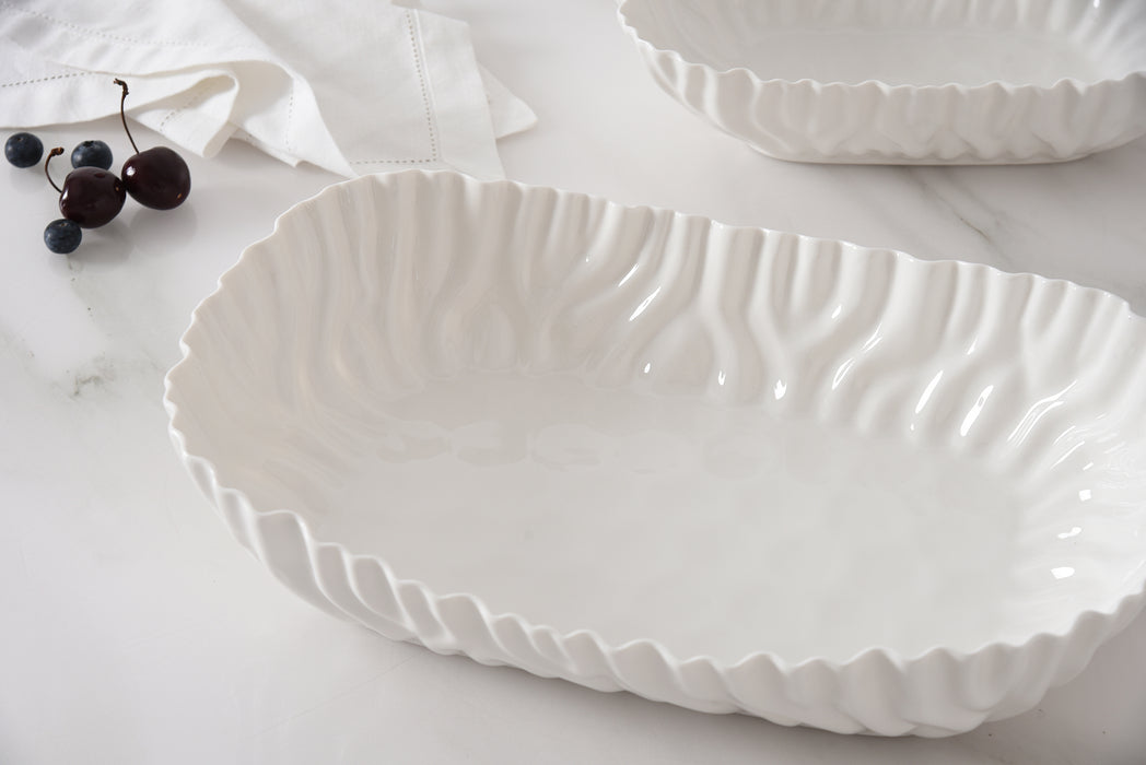 Pampa Bay Large Deep Server, White