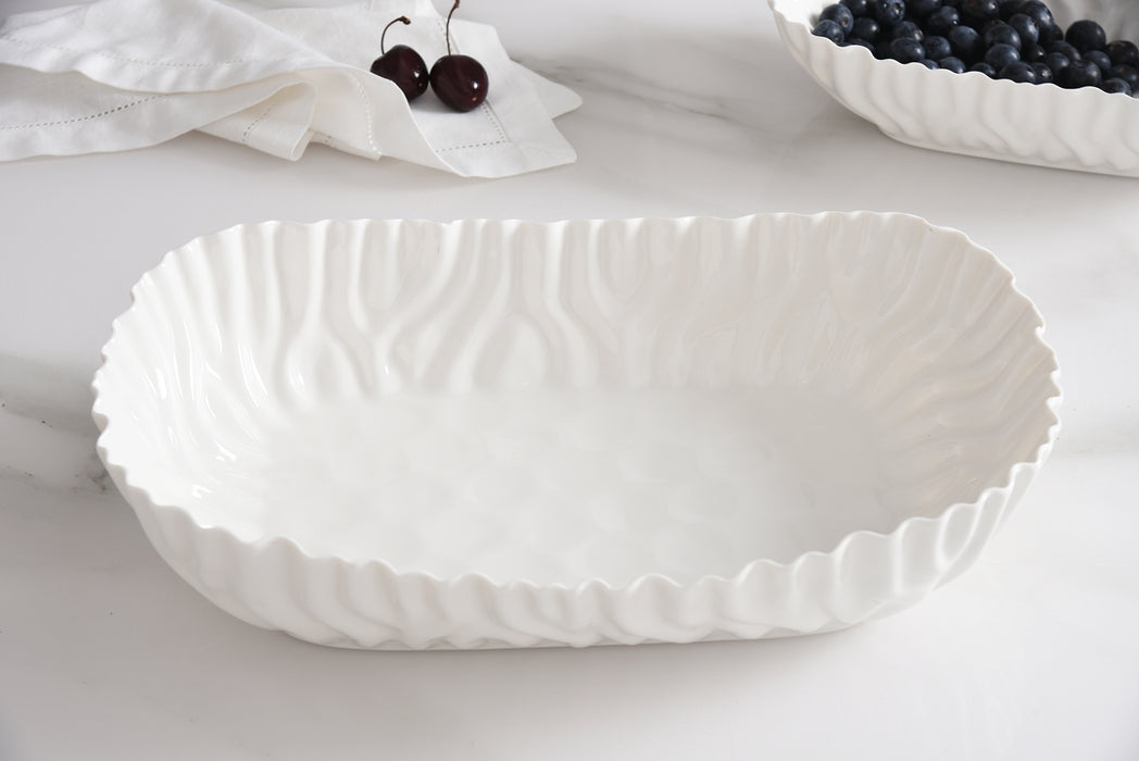 Pampa Bay Large Deep Server, White