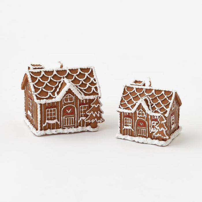 Gingerbread House Candle, 2 Sizes