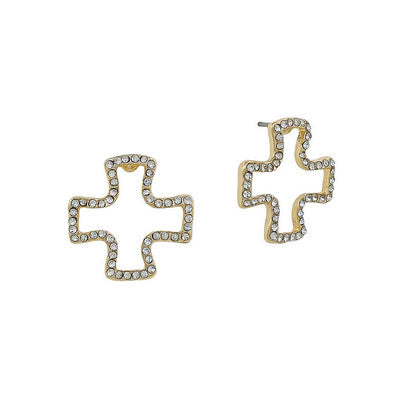 Earrings, Oak Gold