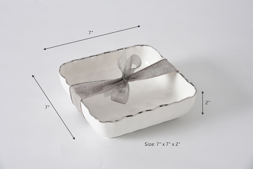 Pampa Bay Cocktail Napkin Holder, White