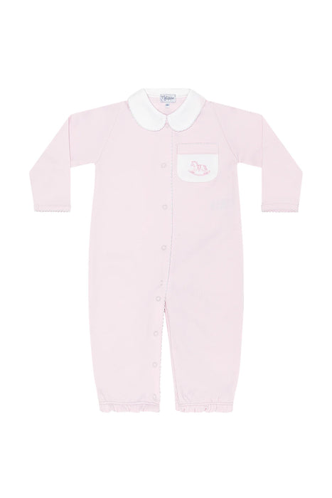 Converter Gown, Pink Rocking Horse