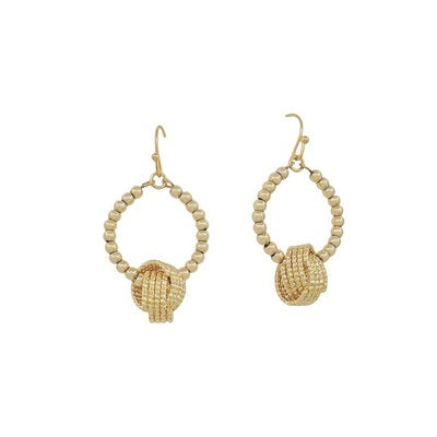 Earrings, Rosa Gold