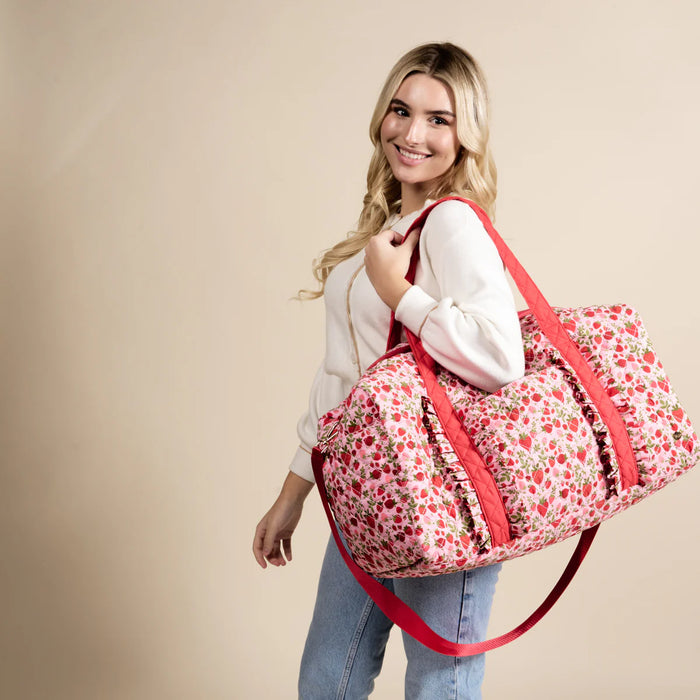 Weekender Bag, Strawberry Fields