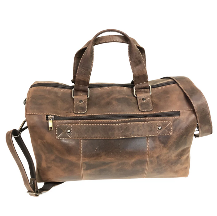 Leather Duffle Bag, Large