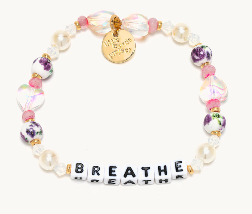 Little Words Project Bracelet, Breathe