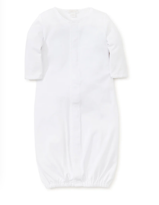Pima Cotton Converter Gown, White Trim