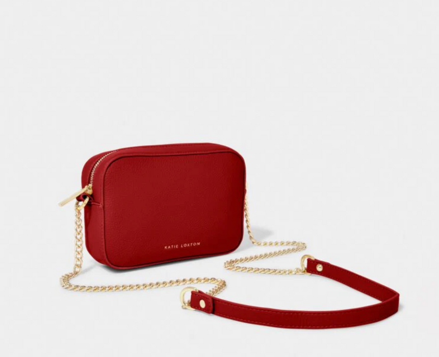 Millie Mini Crossbody, Red