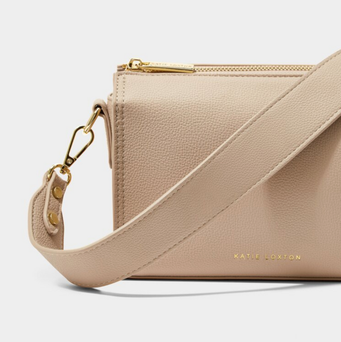 Zana Crossbody Bag, Soft Tan