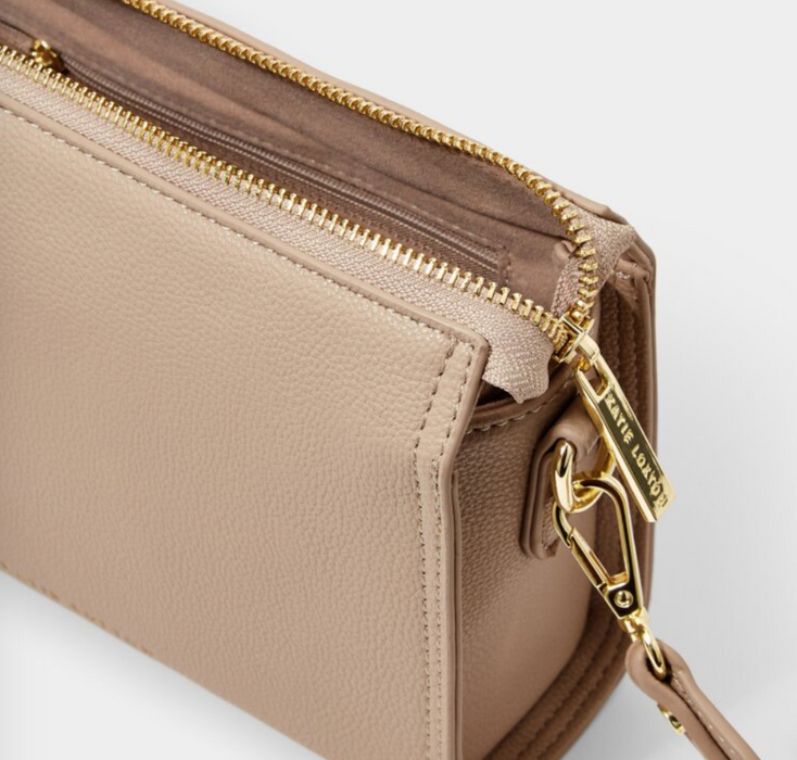 Zana Crossbody Bag, Soft Tan