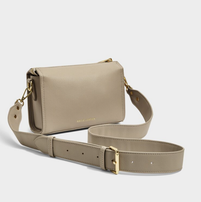 Zana Crossbody Bag, Light Taupe