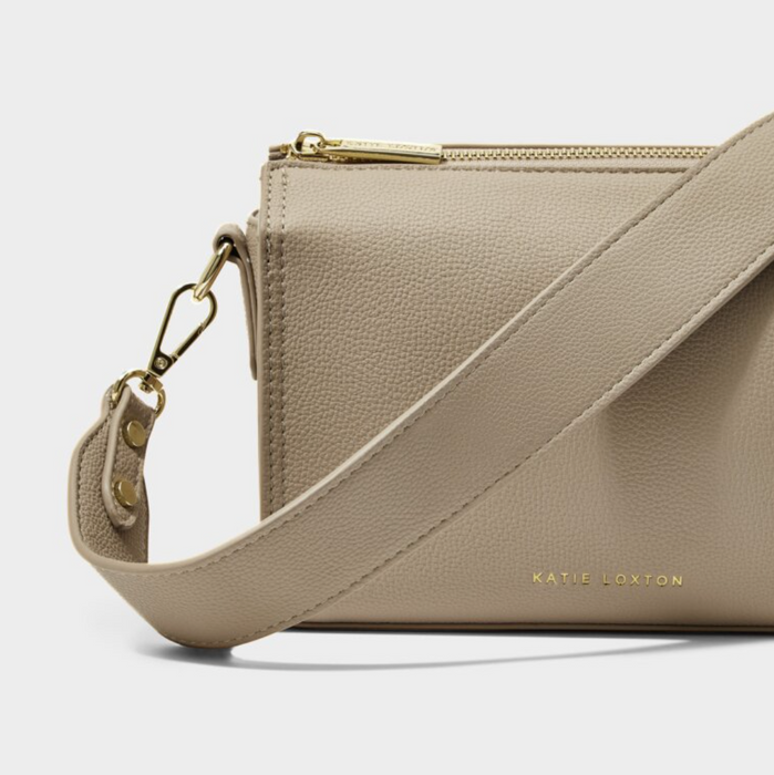 Zana Crossbody Bag, Light Taupe
