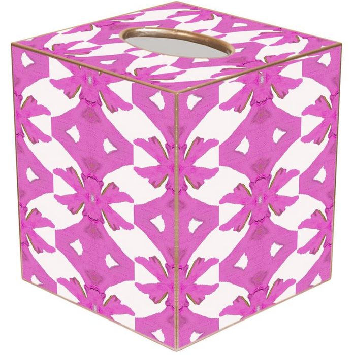 Palm Pink by Laura Park Tissue Box Cover