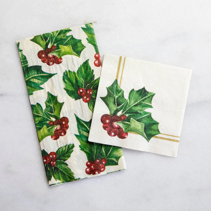 Guest Towels/Buffet Napkins, Holly