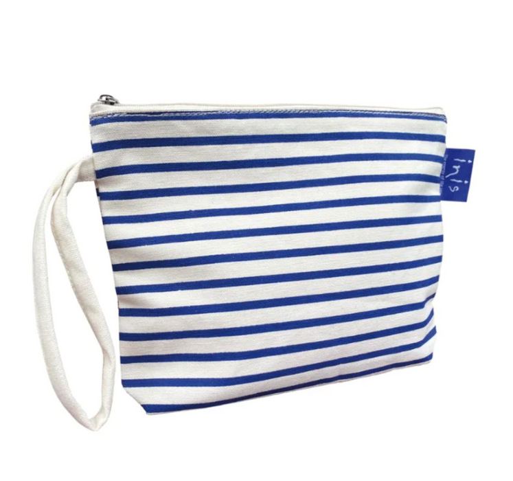 Inis Striped Cosmetic Bag