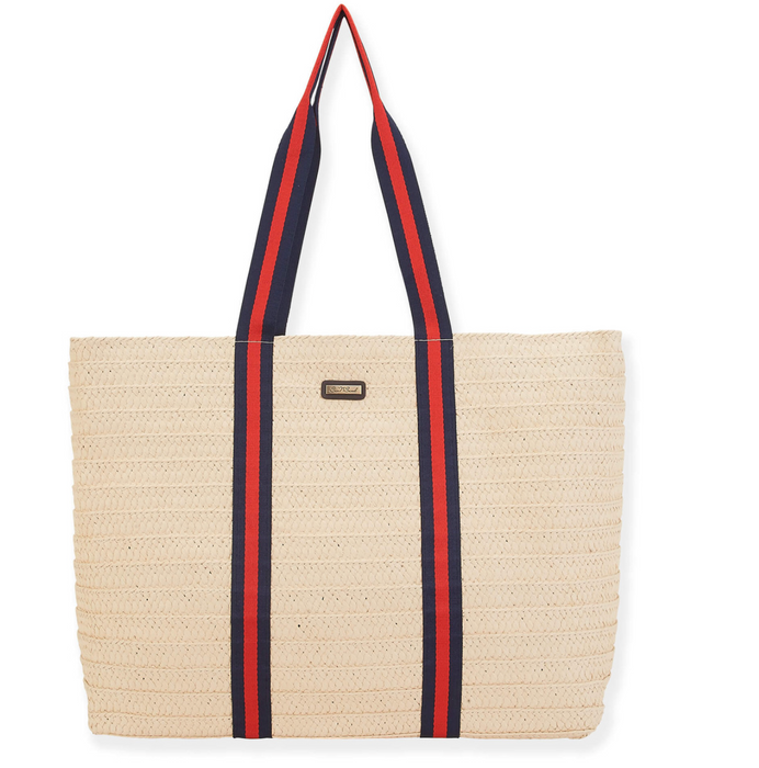 Tote, Natural Paper Straw