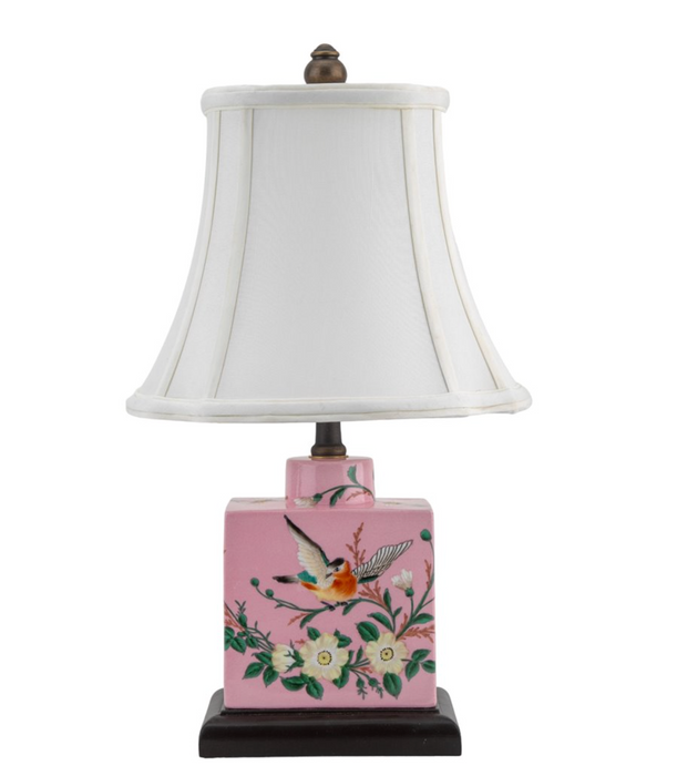 Lamp, Pink Garden