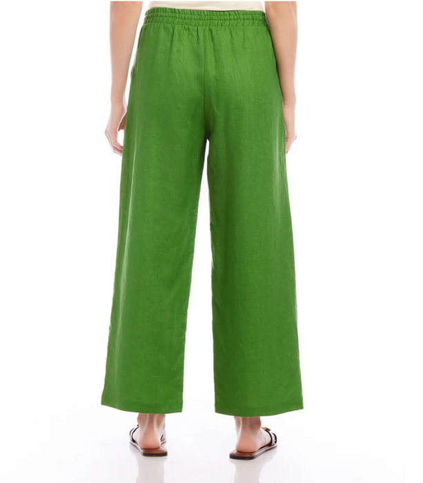 Drawstring Pants, Green