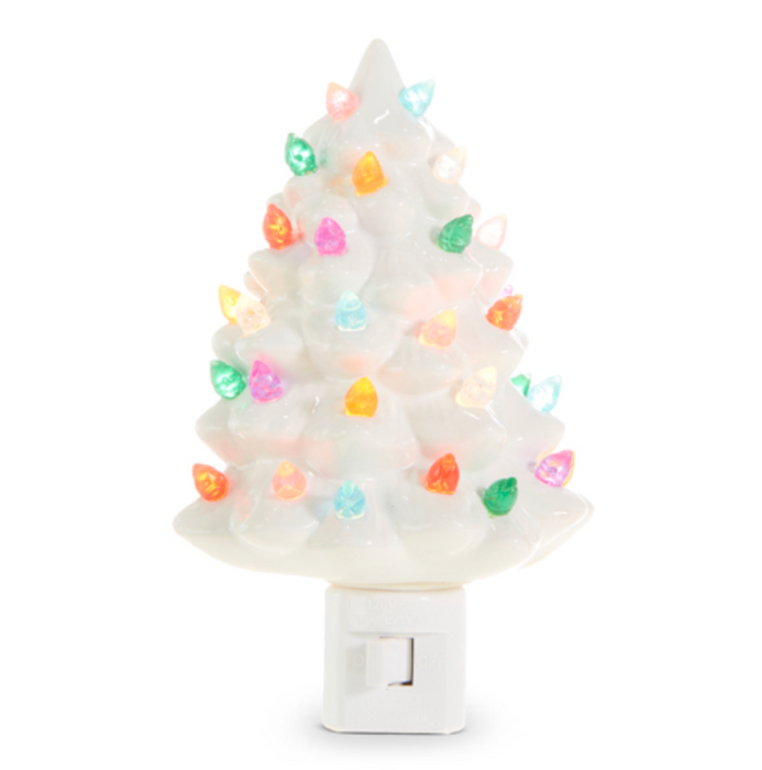 Night Light, Vintage White Tree