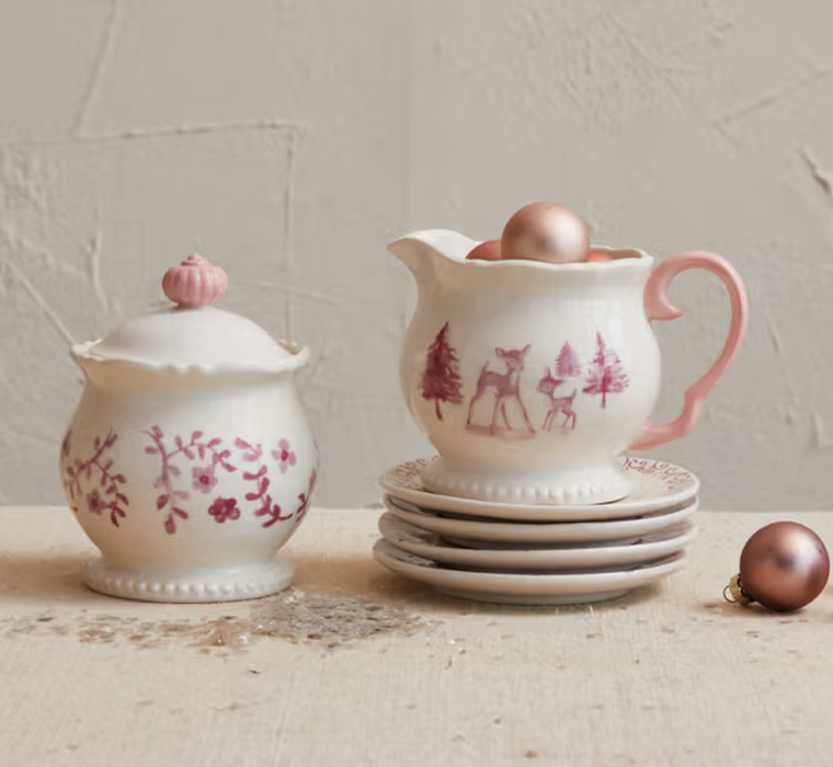 Holiday Sugar & Creamer Set