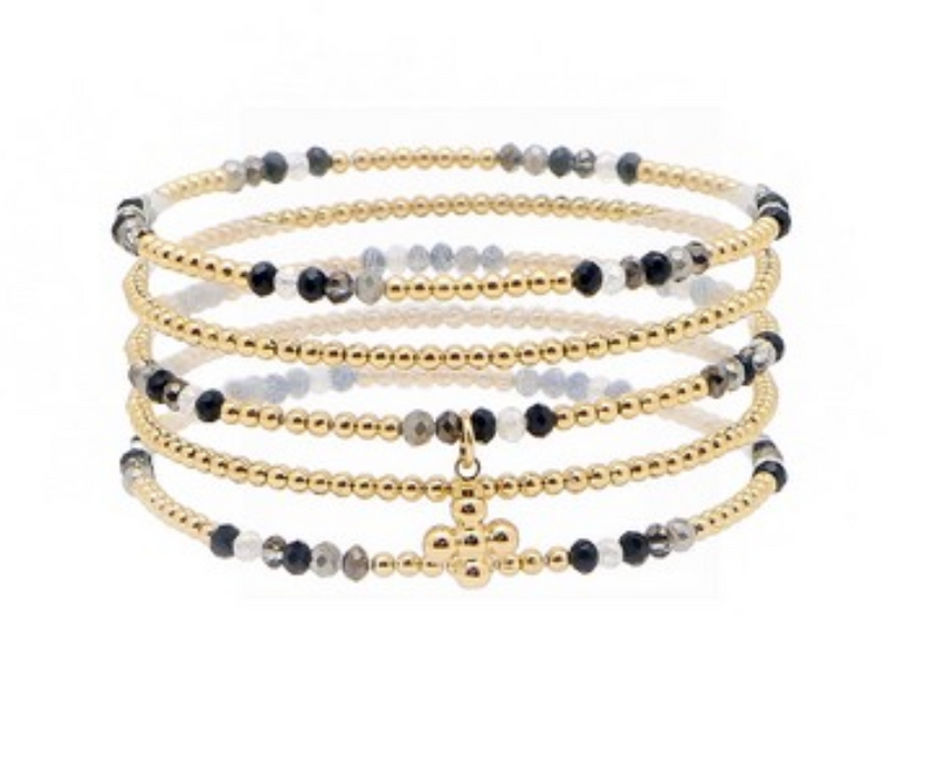 Bracelet, Gabe, Black Multi