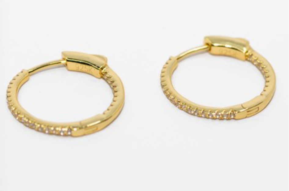 Earrings, Suki Gold