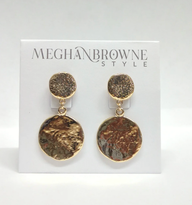 Earrings, Ria Gold