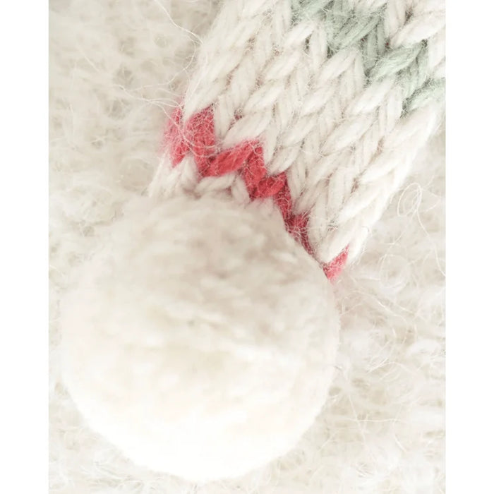 Cuddle + Kind Baby Snowman, Peppermint Stripe