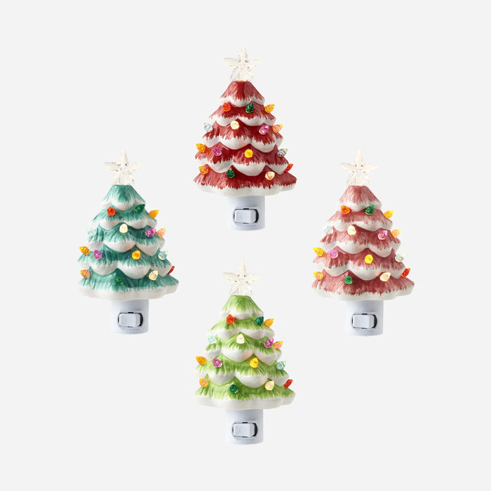 Tree Night LIght, 4 Colors